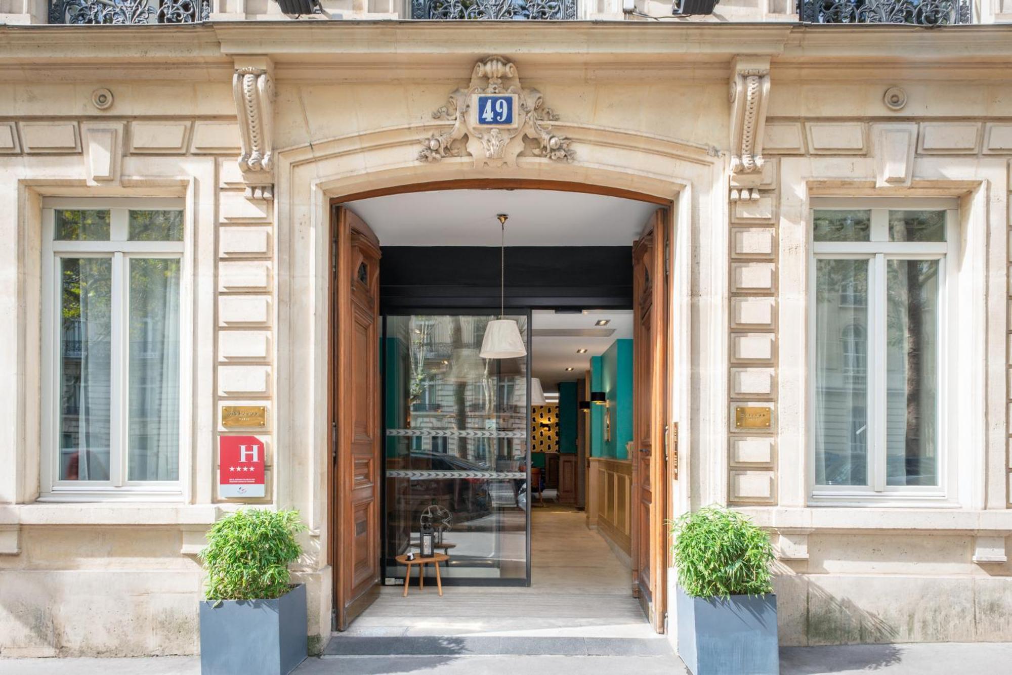 Hotel Helzear Champs-Elysees Paris Exteriör bild